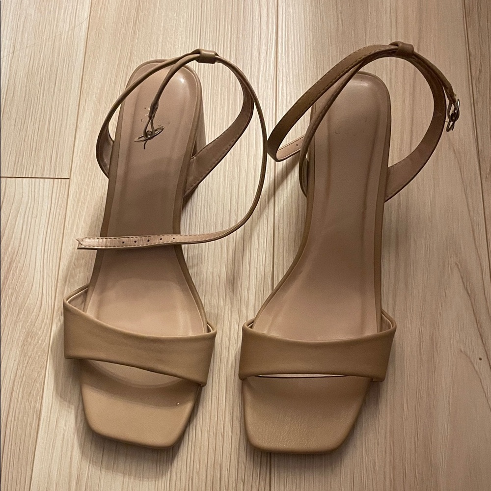 a new day Tan Women's Heels